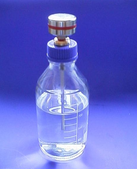 Temperaturlogger für Laborglasflaschen